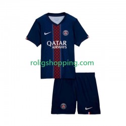 Fotbollströja Paris Saint-Germain Barn Hemmaställ 2025-2026 Kort ärm