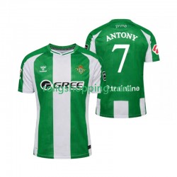 Fotbollströja Real Betis Antony 7 Män Hemmaställ 2025-2026 Kort ärm