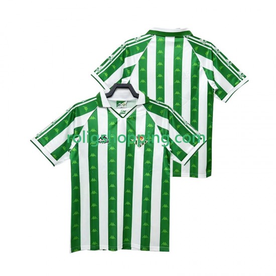 Fotbollströja Real Betis 1995 1997 Retro Män Hemmaställ Kort ärm