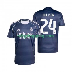 Fotbollströja Real Madrid Huijsen 24 Män Bortaställ 2025-2026 Kort ärm