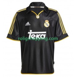 Fotbollströja Real Madrid -2000 Retro Män Bortaställ 1999 Kort ärm