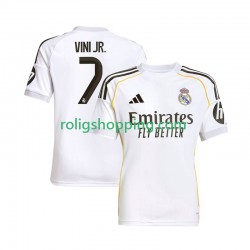 Fotbollströja Real Madrid Vinicius Junior 7 Män Hemmaställ 2025-2026 Kort ärm