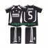 Fotbollströja Real Madrid ZIDANE 5 2007 Retro Barn Bortaställ 2006 Kort ärm