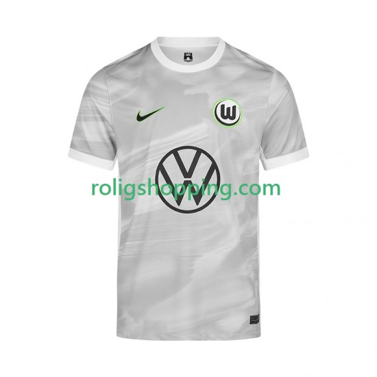Fotbollströja VfL Wolfsburg Män Bortaställ 2025-2026 Kort ärm