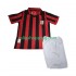 Fotbollströja AC Milan 125th Anniversary Barn Hemmaställ 2024-2025 Kort ärm