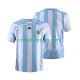 Fotbollströja Argentina Retro Män Hemmaställ 2006 Kort ärm