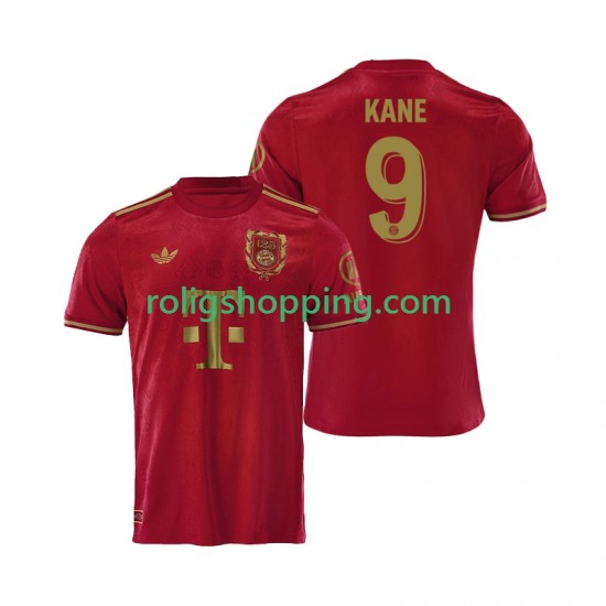 Fotbollströja FC Bayern München Harry Kane 9 125th Anniversary Red Män Hemmaställ 2024-2025 Kort ärm