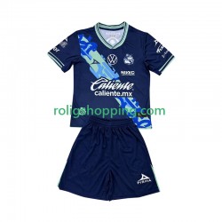 Fotbollströja Club Puebla Barn Bortaställ 2024-2025 Kort ärm