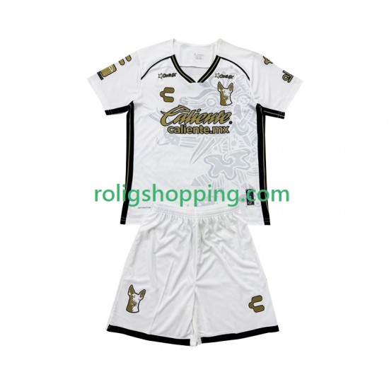 Fotbollströja Club Tijuana Barn Bortaställ 2024-2025 Kort ärm