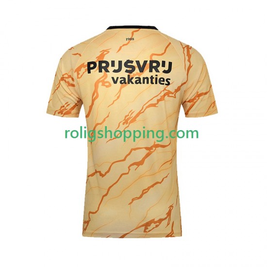 Fotbollströja Feyenoord Rotterdam Män Fjärdeställ 2024-2025 Kort ärm