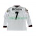 Fotbollströja Manchester United Beckham 7 1998 Retro Män Bortaställ 1999 Lång ärm