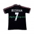Fotbollströja Manchester United Beckham 7 1998 Retro Män Tredjeställ 1999 Kort ärm