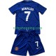 Fotbollströja Manchester United Cristiano Ronaldo 7 2009 Retro Barn Tredjeställ 2008 Kort ärm