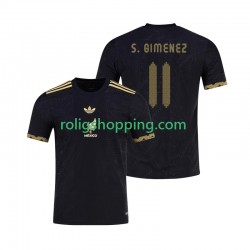 Fotbollströja Mexiko Santiago Gimenez 11 Gold Cup Män Hemmaställ 2025 Kort ärm