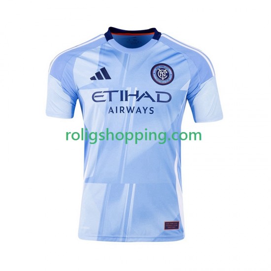Fotbollströja New York City FC Män Hemmaställ 2025 Kort ärm
