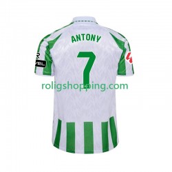 Fotbollströja Real Betis ANTONY 7 Män Hemmaställ 2024-2025 Kort ärm