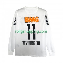 Fotbollströja Santos FC Neymar JR 11 2012 Retro Män Hemmaställ 2011 Lång ärm