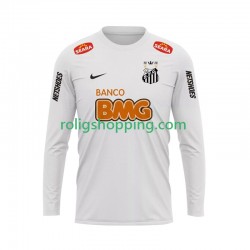 Fotbollströja Santos FC 2012 Retro Män Hemmaställ 2011 Lång ärm