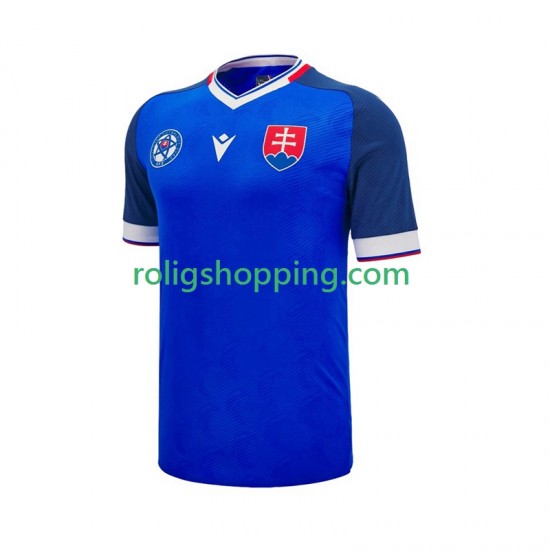 Fotbollströja Slovakien Män Hemmaställ 2024-2025 Kort ärm
