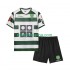 Fotbollströja Sporting Lissabon 2001 2003 Retro Barn Hemmaställ Kort ärm