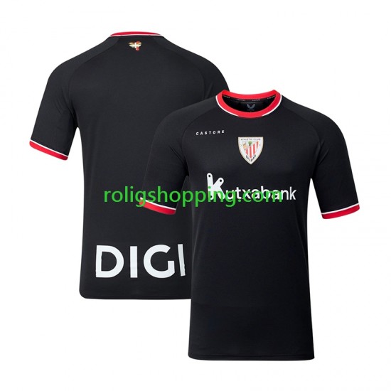 Athletic Bilbao Fotbollströja Män Bortaställ Kort ärm 2026-2027