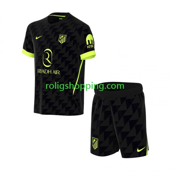 Fotbollströja Atlético Madrid Barn Bortaställ Kort ärm 2026-2027