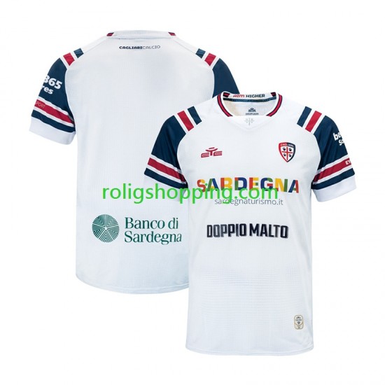 Cagliari Fotbollströja Män Bortaställ Kort ärm 2026-2027