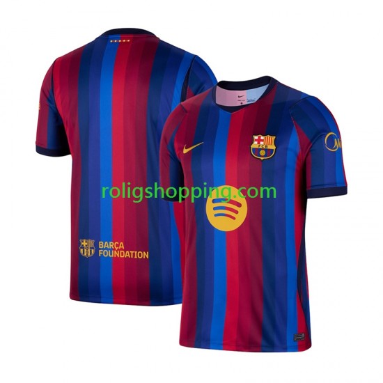 FC Barcelona Fotbollströja Män Hemmaställ Kort ärm 2026-2027