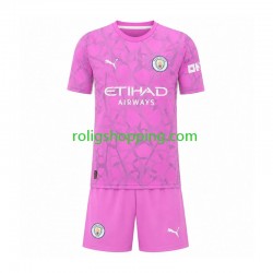 Manchester City Fotbollströja Målvakt Barn Bortaställ Kort ärm 2026-2027