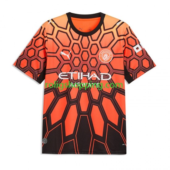 Manchester City Fotbollströja Målvakt Män Tredjeställ Kort ärm 2026-2027