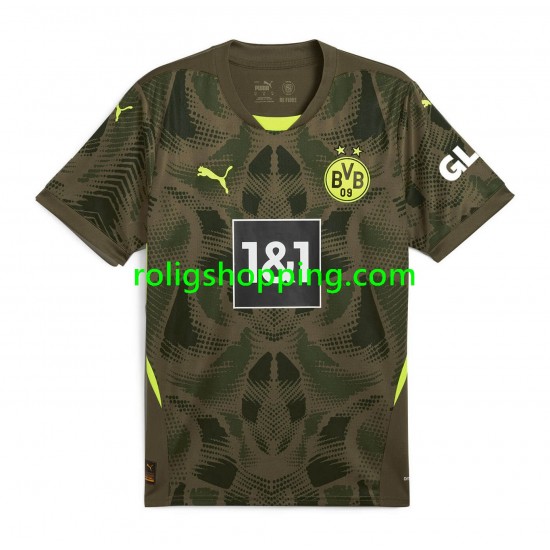Fotbollströja Borussia Dortmund Målvakt Män Hemmaställ 2024-2025 Kort ärm