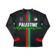 Fotbollströja Club Deportivo Palestino Center Stripre Män Hemmaställ 2024-2025 Lång ärm