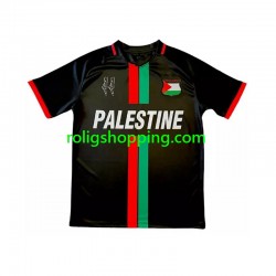 Fotbollströja Club Deportivo Palestino Center Stripre Män Hemmaställ 2024-2025 Kort ärm