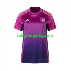 Fotbollströja Tyskland Kvinnor Bortaställ Euro 2024 Kort ärm