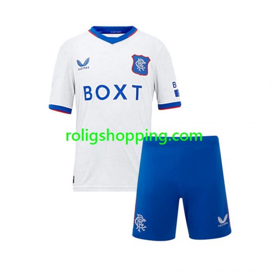 Fotbollströja Rangers Barn Bortaställ 2024-2025 Kort ärm