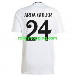 Fotbollströja Real Madrid ARDA GULER 24 Män Hemmaställ 2024-2025 Kort ärm