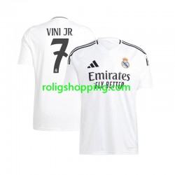 Fotbollströja Real Madrid Vinicius Junior 7 Män Hemmaställ 2024-2025 Kort ärm