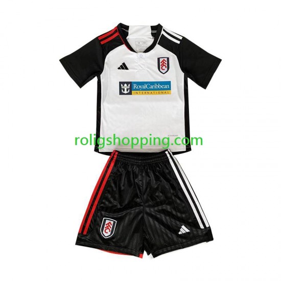 Fotbollströja Fulham Barn Hemmaställ 2023-2024 Kort ärm