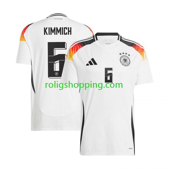 Fotbollströja Tyskland Joshua Kimmich 6 Män Hemmaställ Euro 2024 Kort ärm