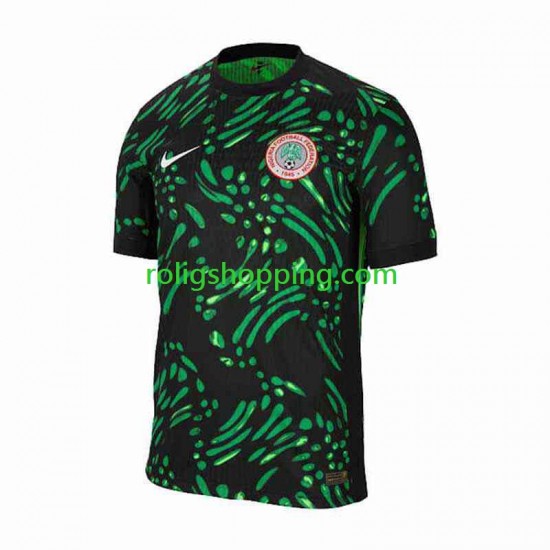 Fotbollströja Nigeria Män Bortaställ 2024 Kort ärm