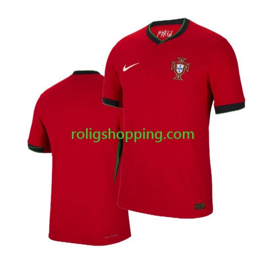 Fotbollströja Portugal Män Hemmaställ Euro 2024 Kort ärm