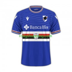 Fotbollströja Sampdoria Män Hemmaställ 2023-2024 Kort ärm