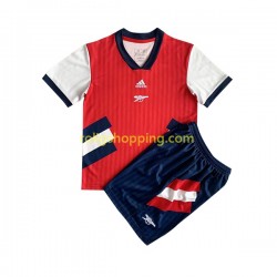 Fotbollströja Arsenal Icon Retro Barn Hemmaställ 2022-2023 Kort ärm