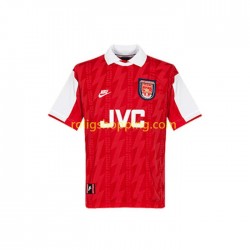 Fotbollströja Arsenal Retro Män Hemmaställ 1994 Kort ärm