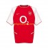 Fotbollströja Arsenal 2002 Retro Män Hemmaställ Kort ärm