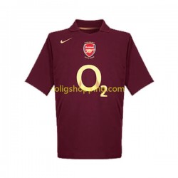 Fotbollströja Arsenal 2005 Retro Män Hemmaställ Kort ärm