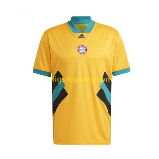 Fotbollströja FC Bayern München Icon Retro Män Hemmaställ 2022-2023 Kort ärm