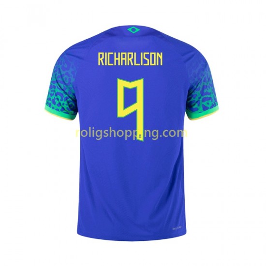 Fotbollströja Brasilien RICHARLISON 9 Män Bortaställ 2022 Kort ärm