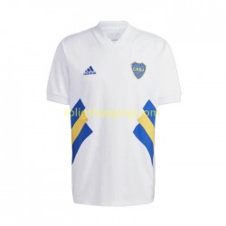 Fotbollströja CA Boca Juniors Icon Retro Män Hemmaställ 2022-2023 Kort ärm
