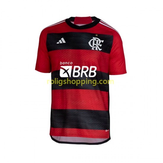 Fotbollströja CR Flamengo Män Hemmaställ 2023-2024 Kort ärm